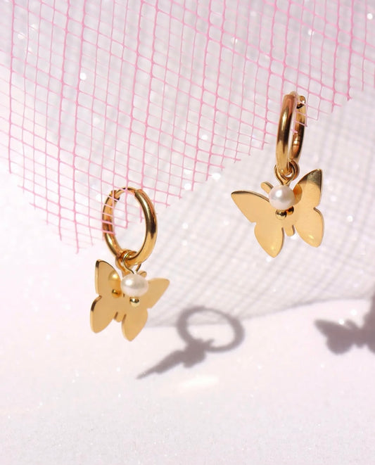 Glossy Butterfly huggies