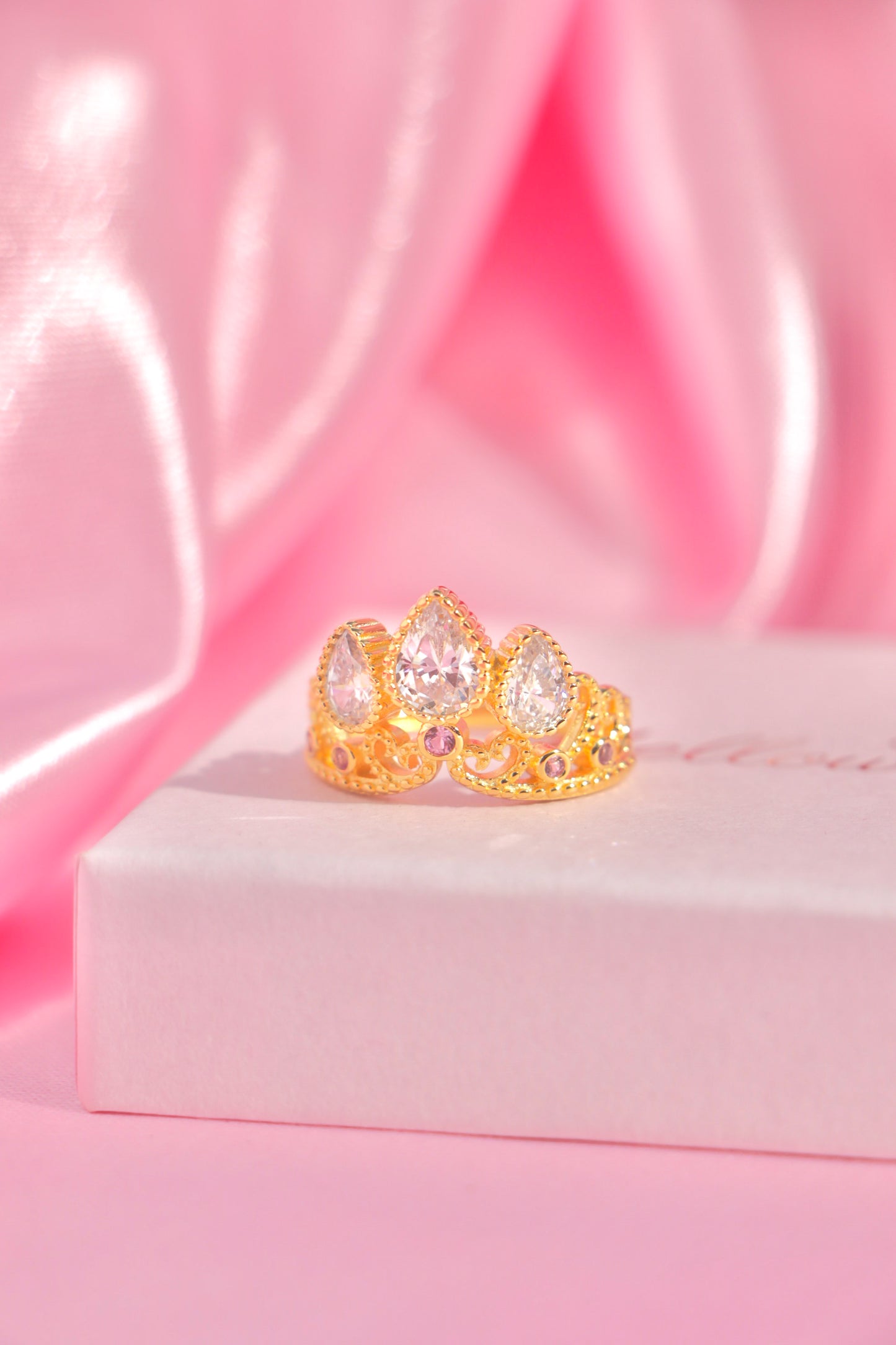 Rapunzel Crown ring