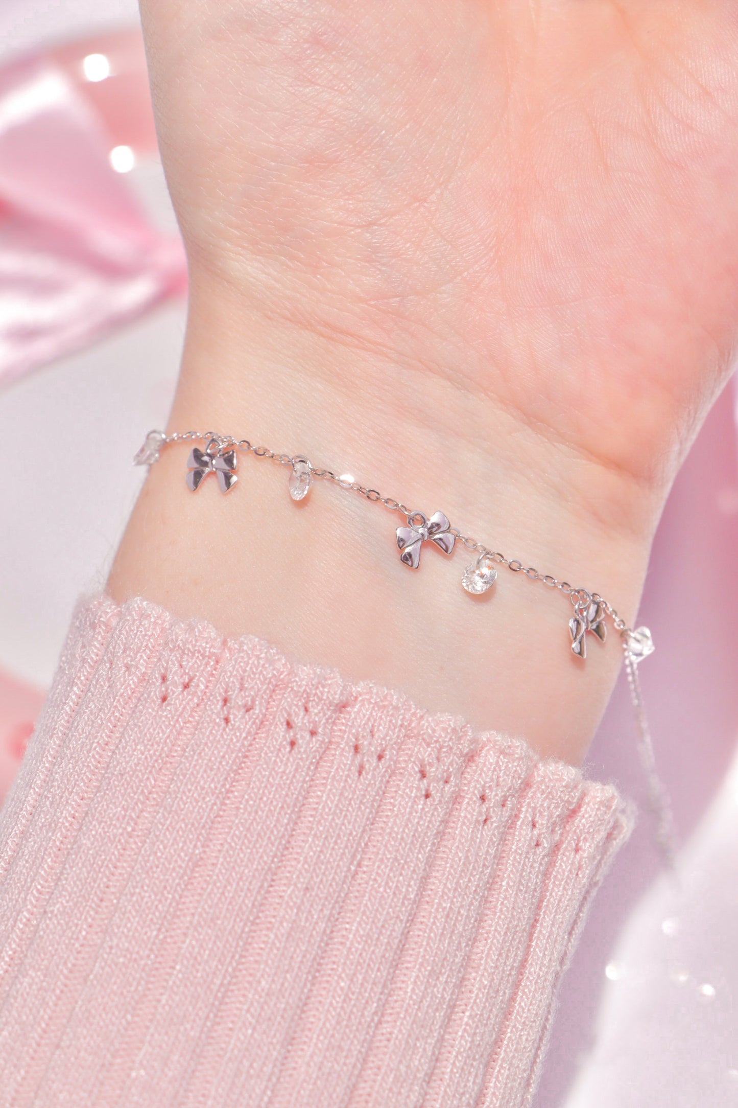 Bows & Diamonds bracelet