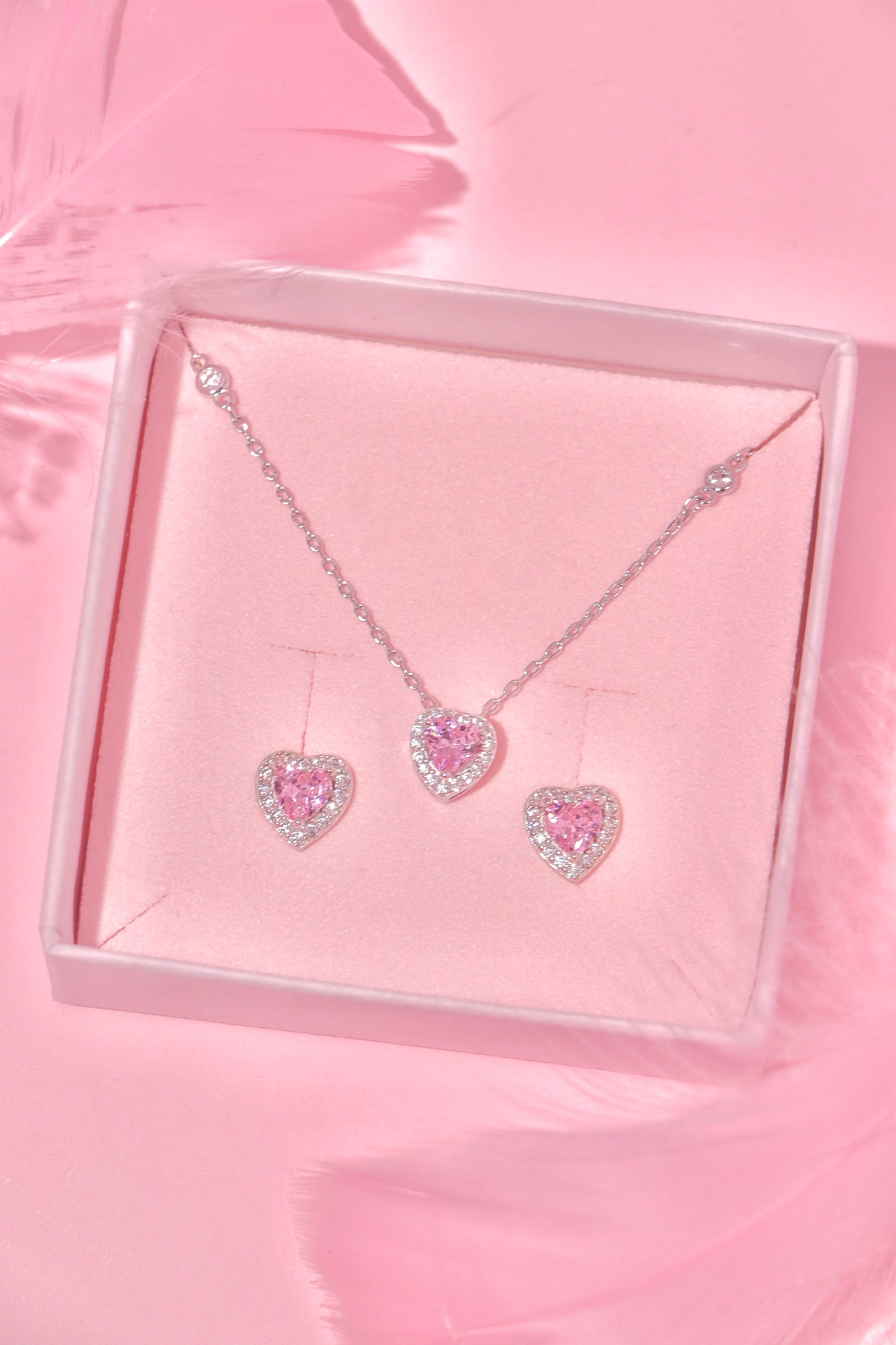 Princess Heart rosa set