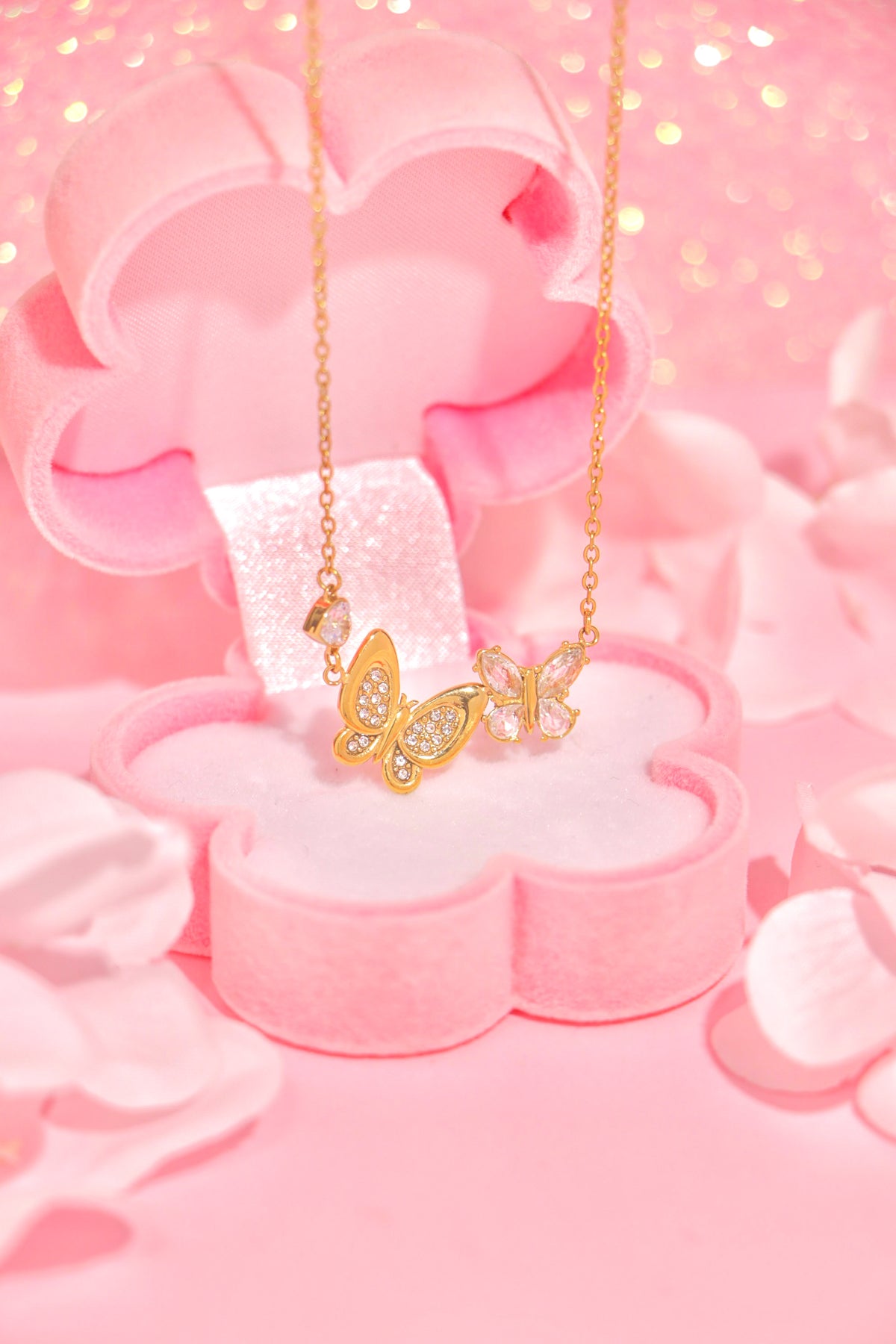 Flutter Love necklace