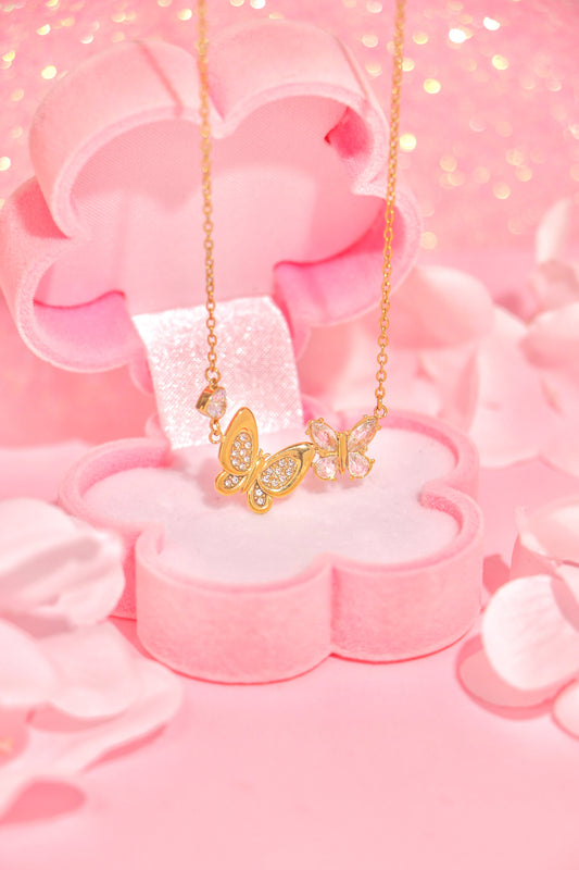 Flutter Love necklace