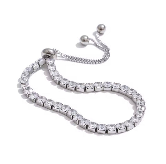 Tennis Chain bracelet ajustable