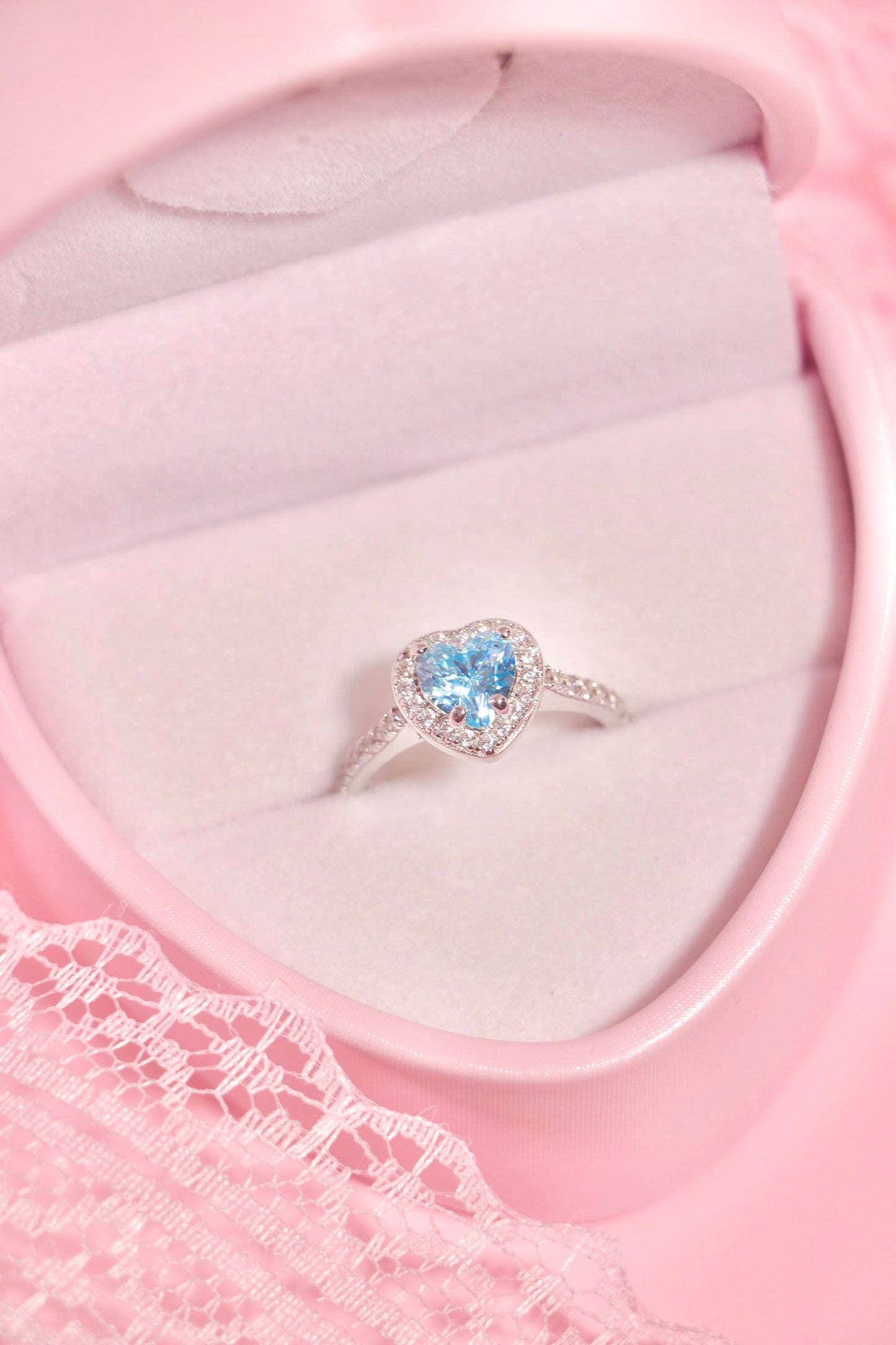 Princess Heart ring Celeste