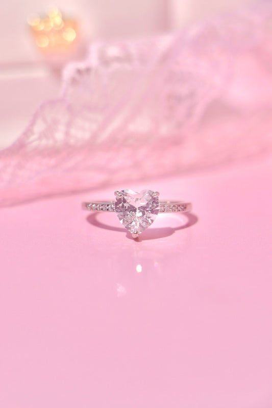 Timeless Love ring transparente