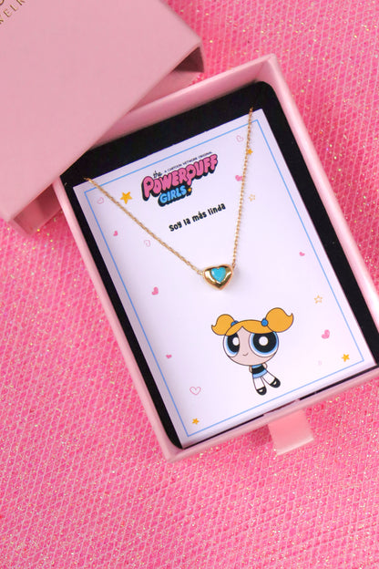 Powerpuff Heart necklace