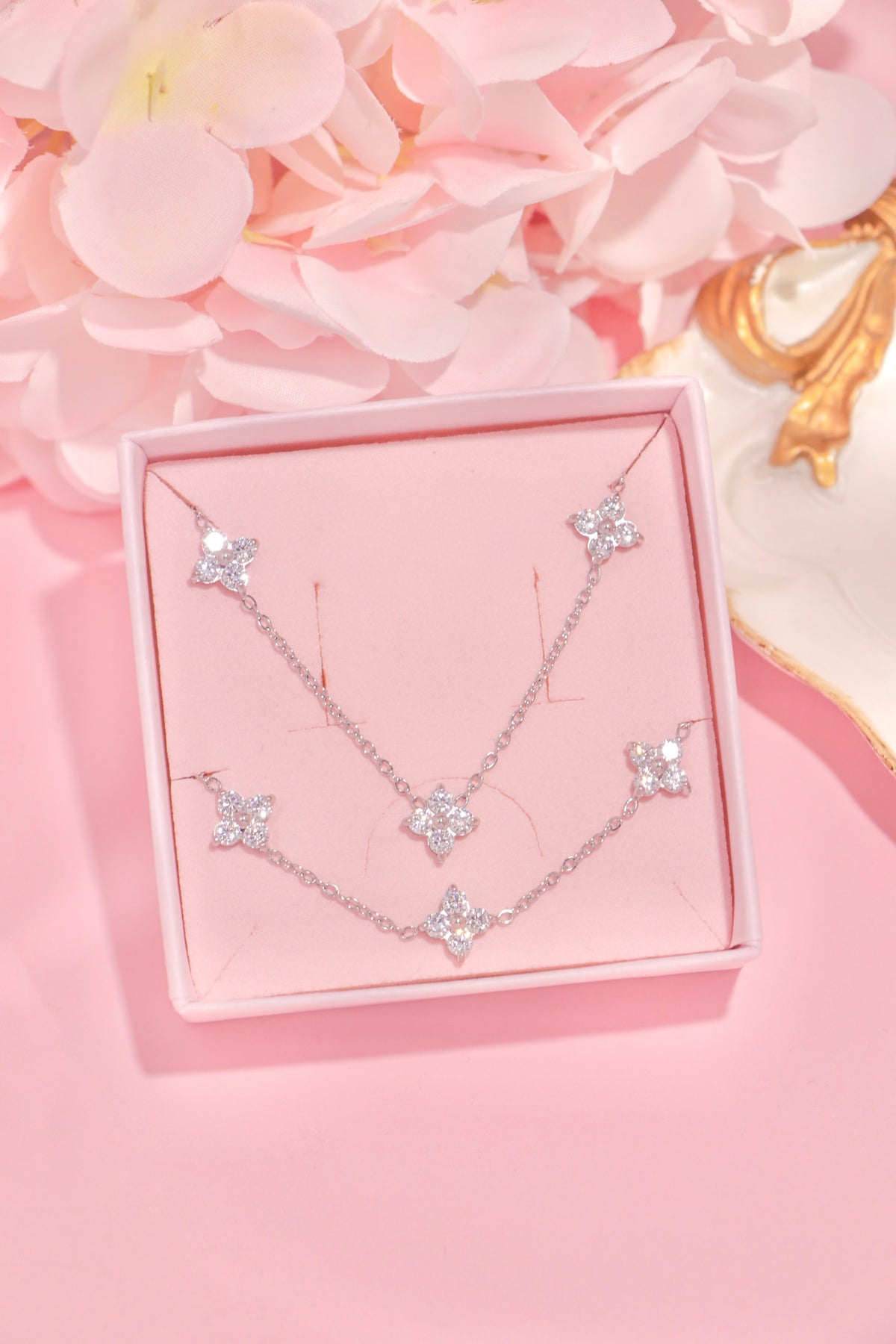 Crystal Blossom set
