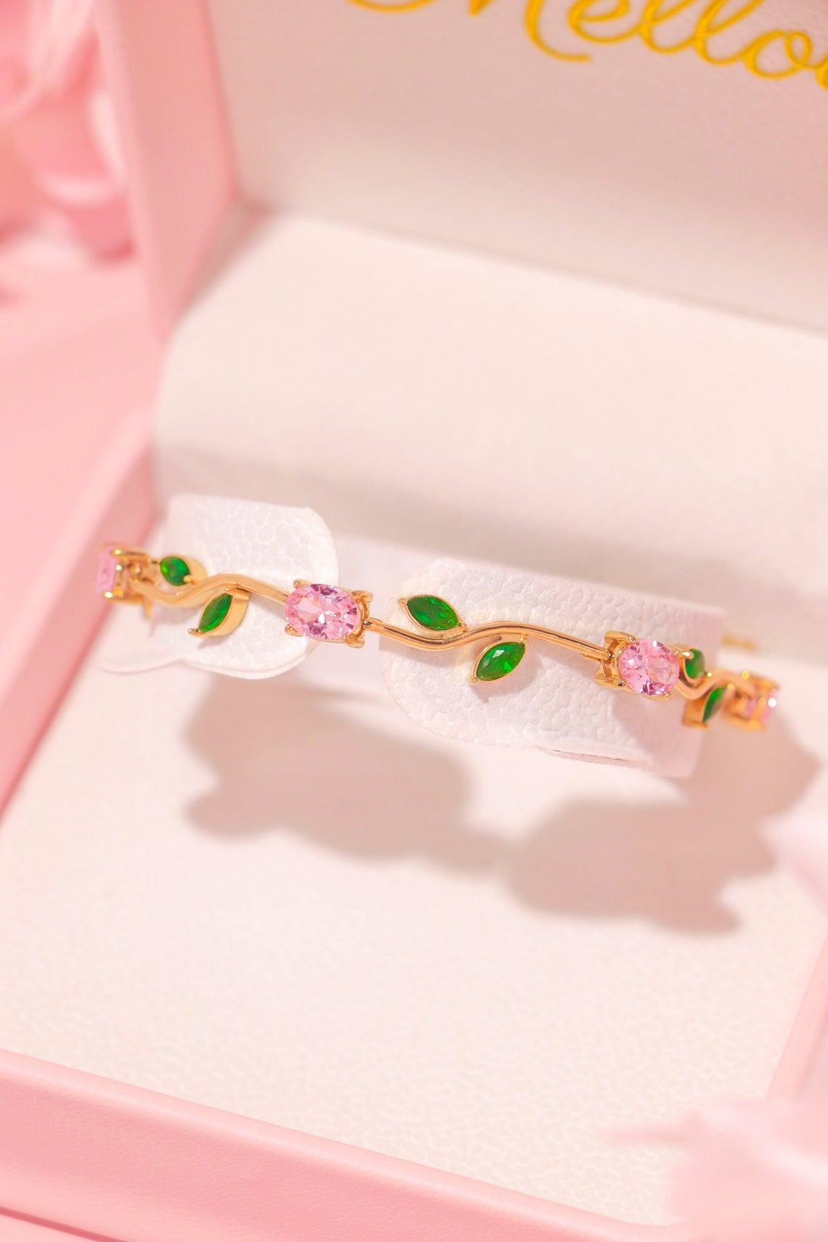Tulip Garden bracelet rosa