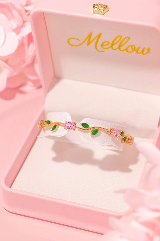 Tulip Garden bracelet rosa