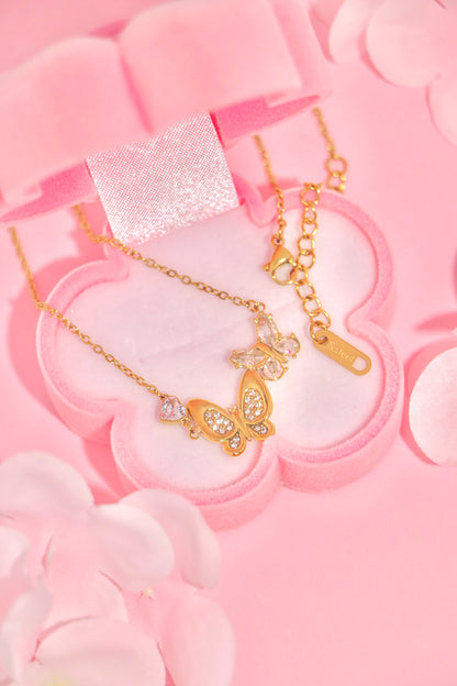 Flutter Love necklace