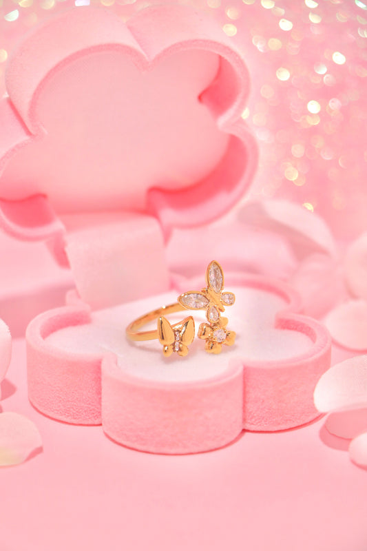 Blooming Flutter ring