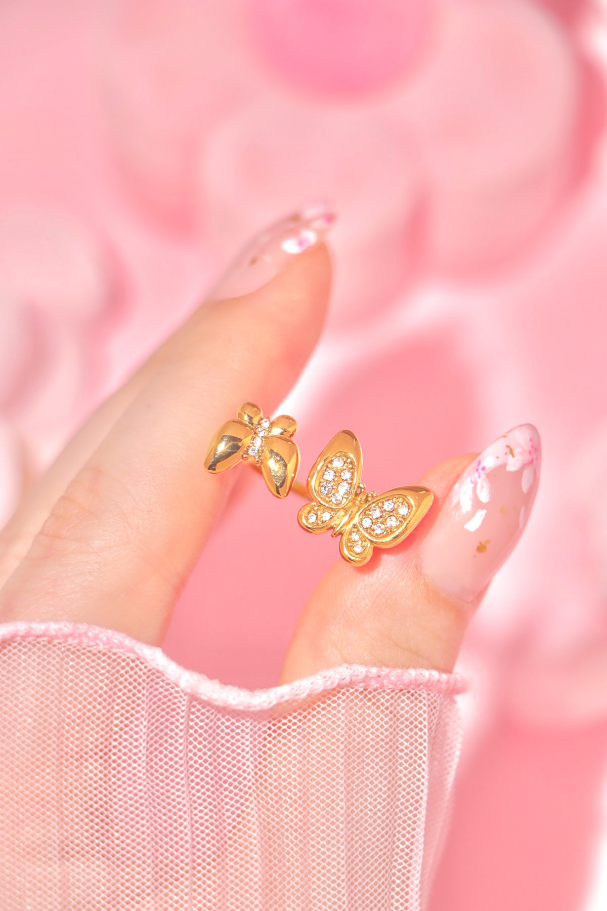 Flutter Duet ring