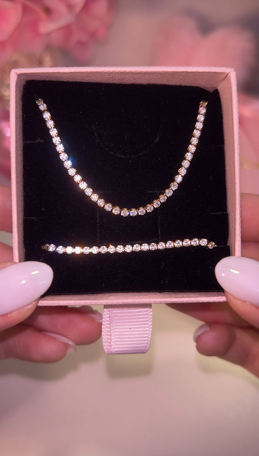 Tennis Chain set