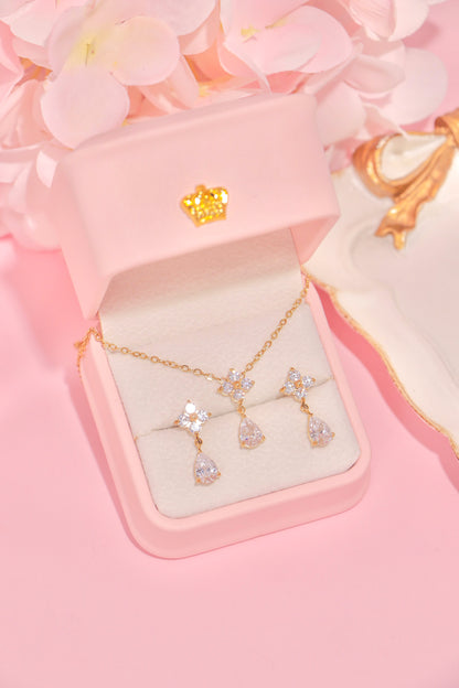 Crystal Blossom Drop set