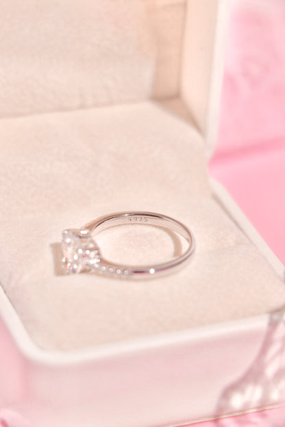Timeless Love ring transparente
