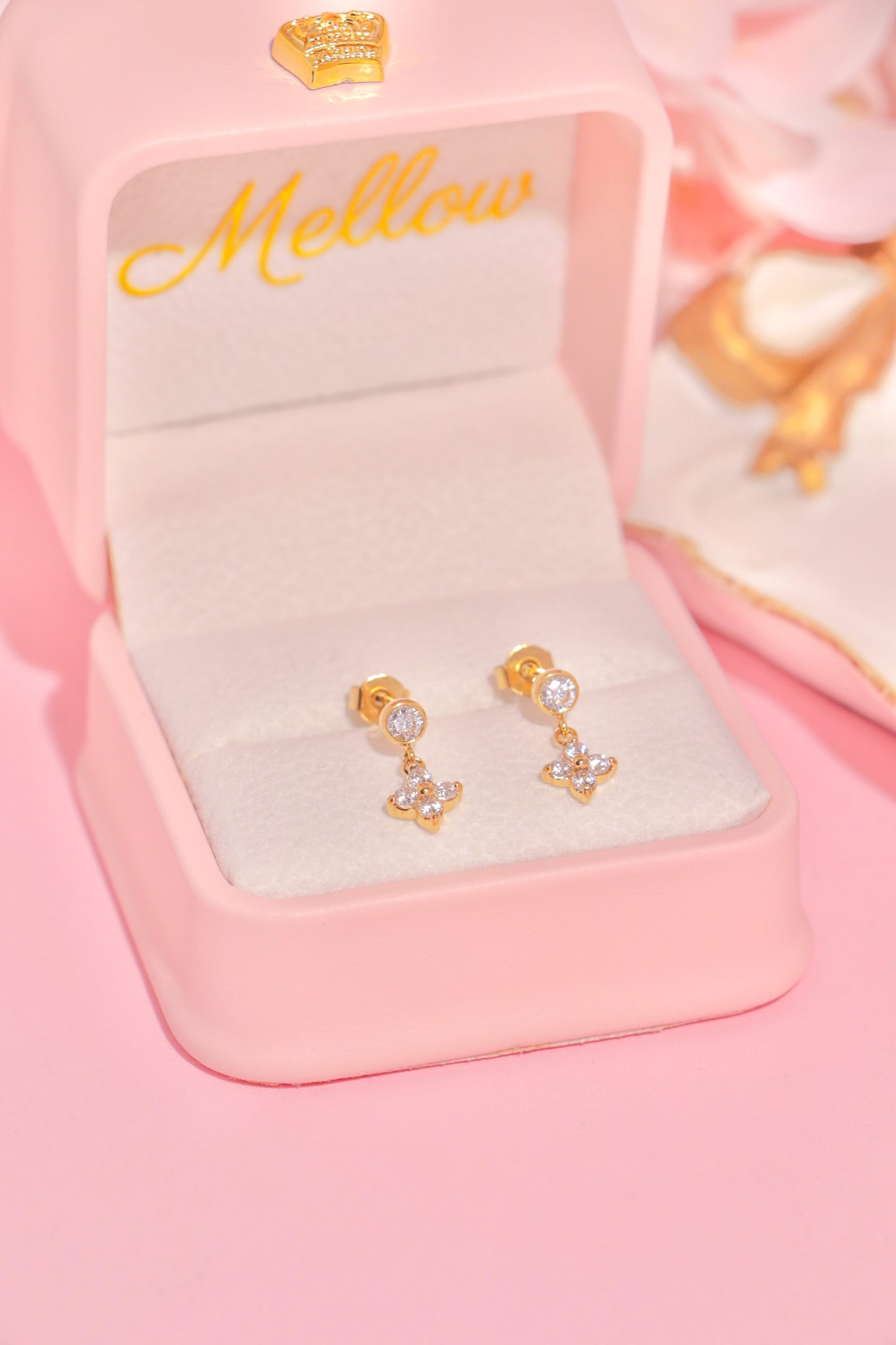 Crystal Blossom Sparks earrings