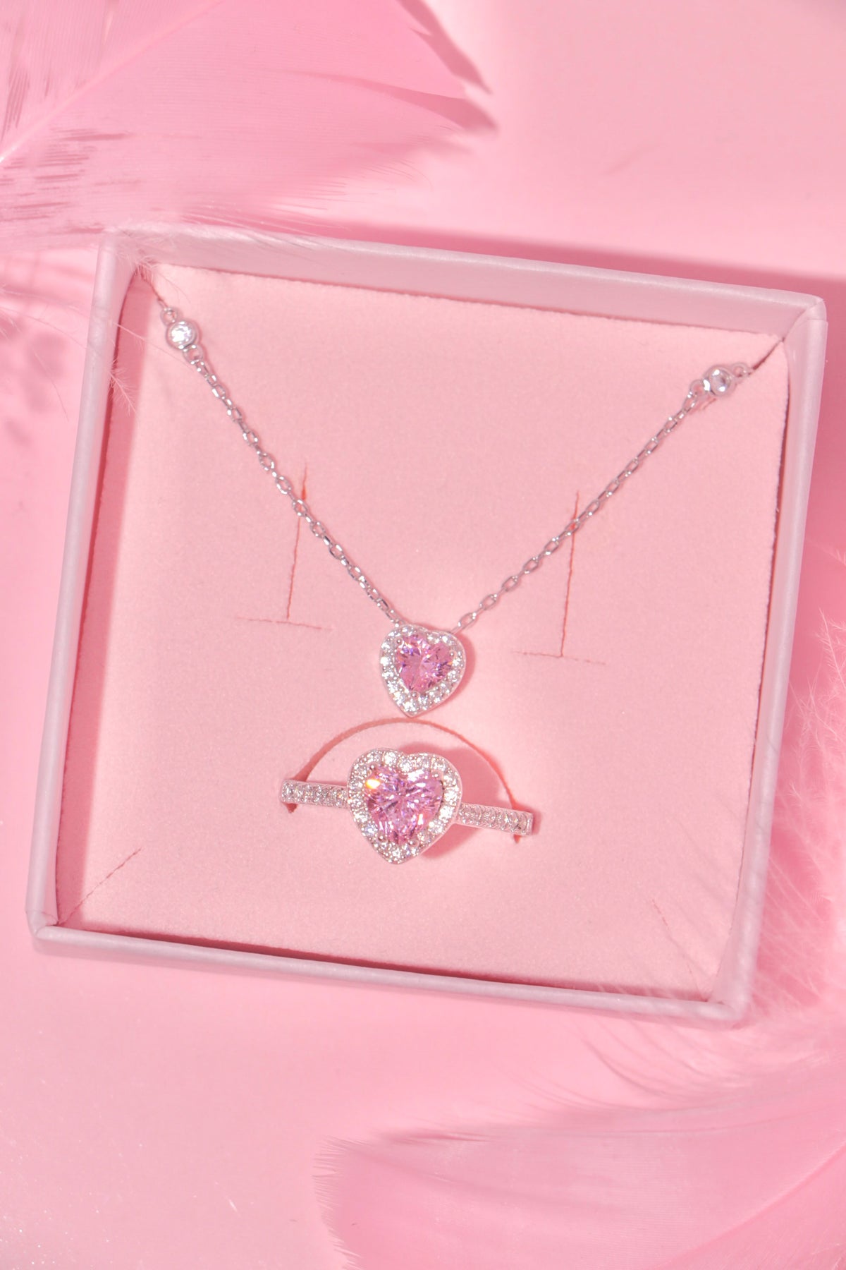 Princess Heart rosa set