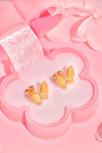 Glossy Flutter studs