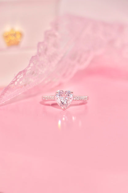 Timeless Love ring transparente