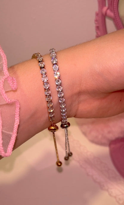 Tennis Chain bracelet ajustable