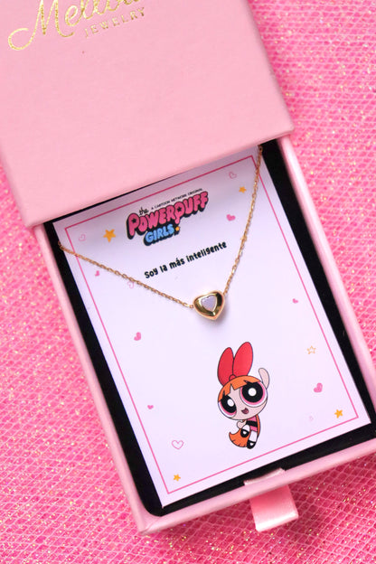 Powerpuff Heart necklace