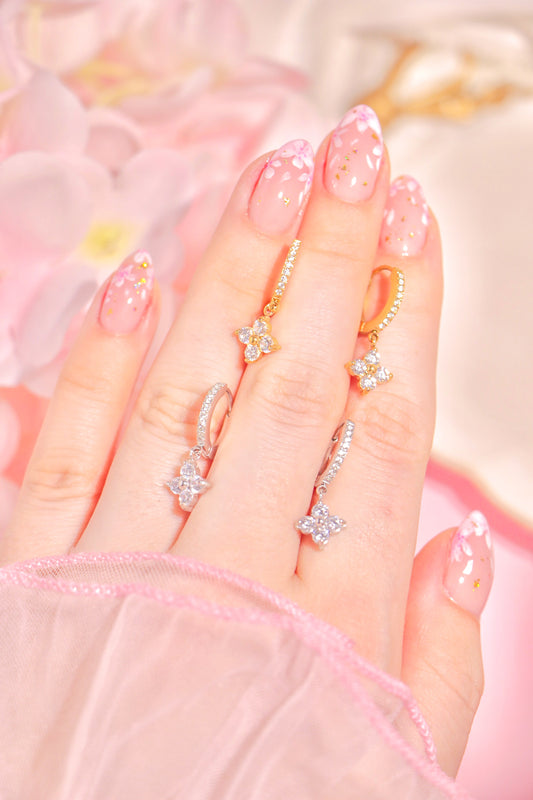 Crystal Blossom huggies