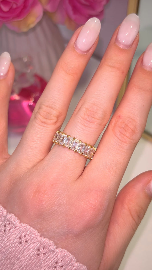 Baguette Eternity band