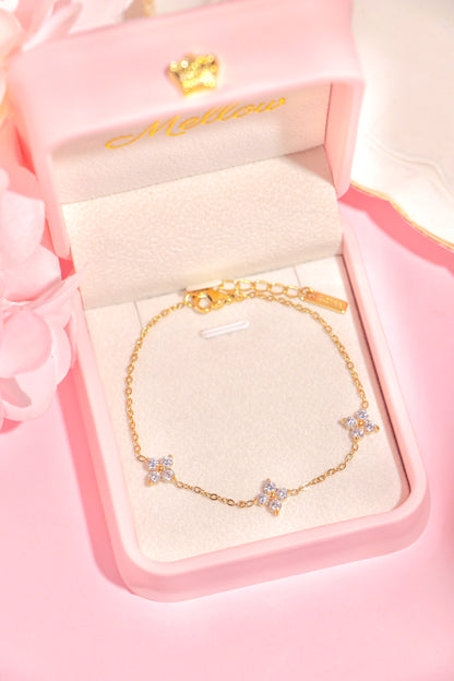 Crystal Blossom bracelet