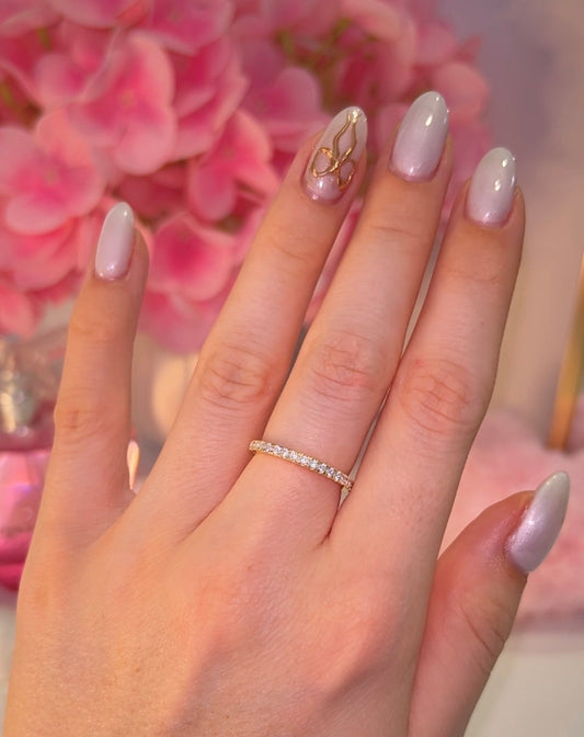 Sparkle Half Eternity band