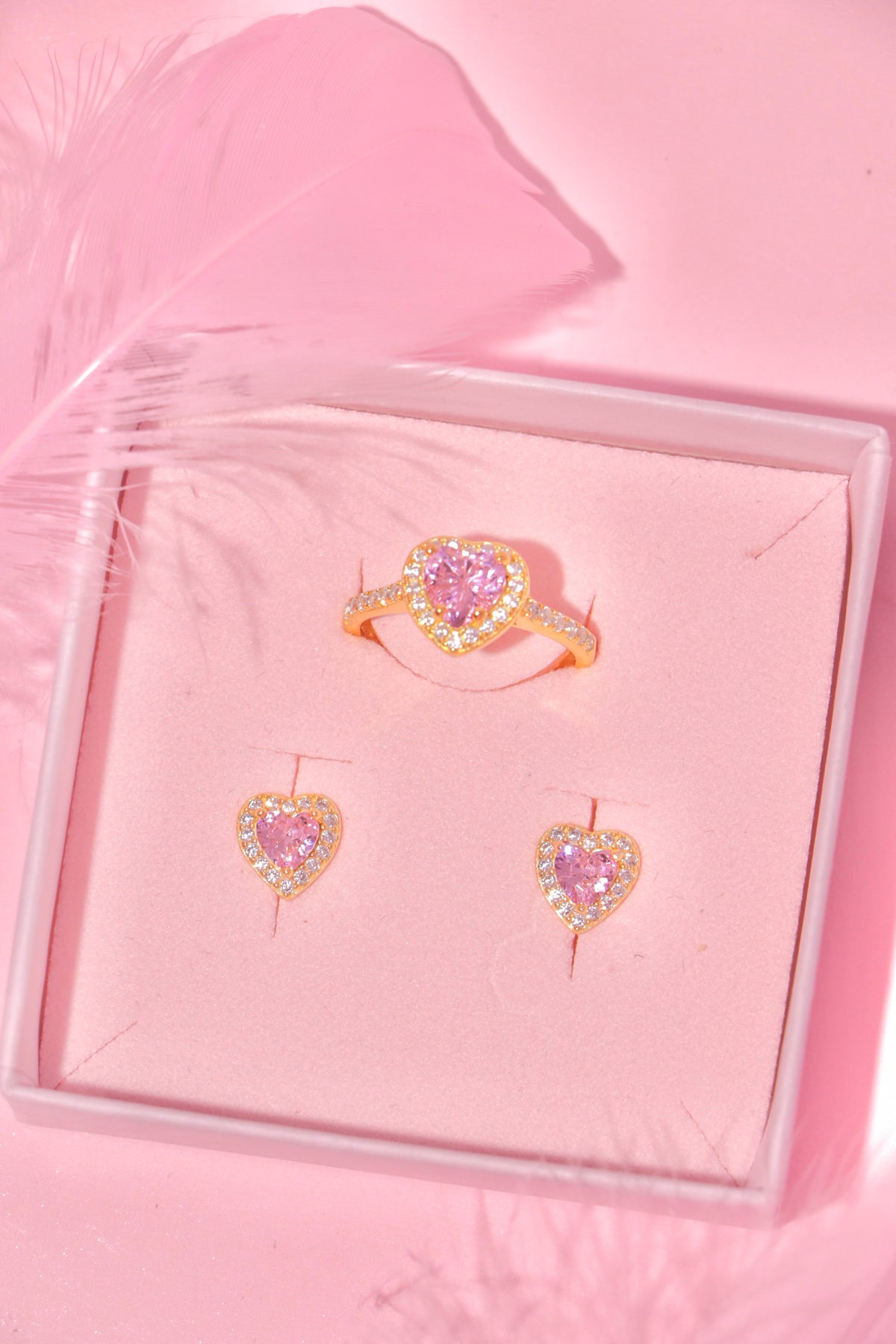 Princess Heart rosa set