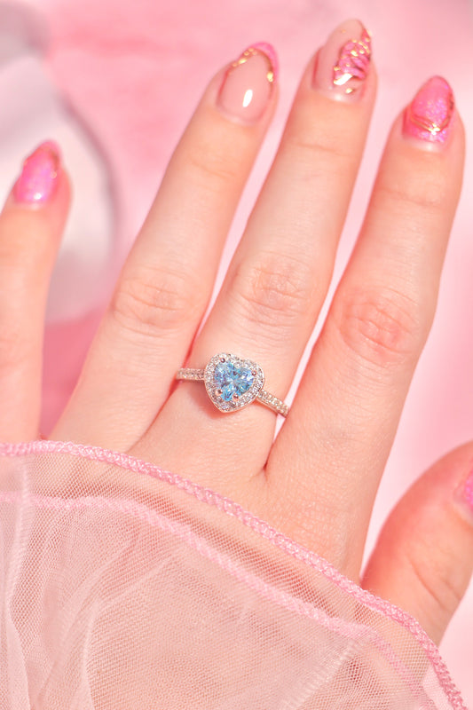 Princess Heart ring Celeste
