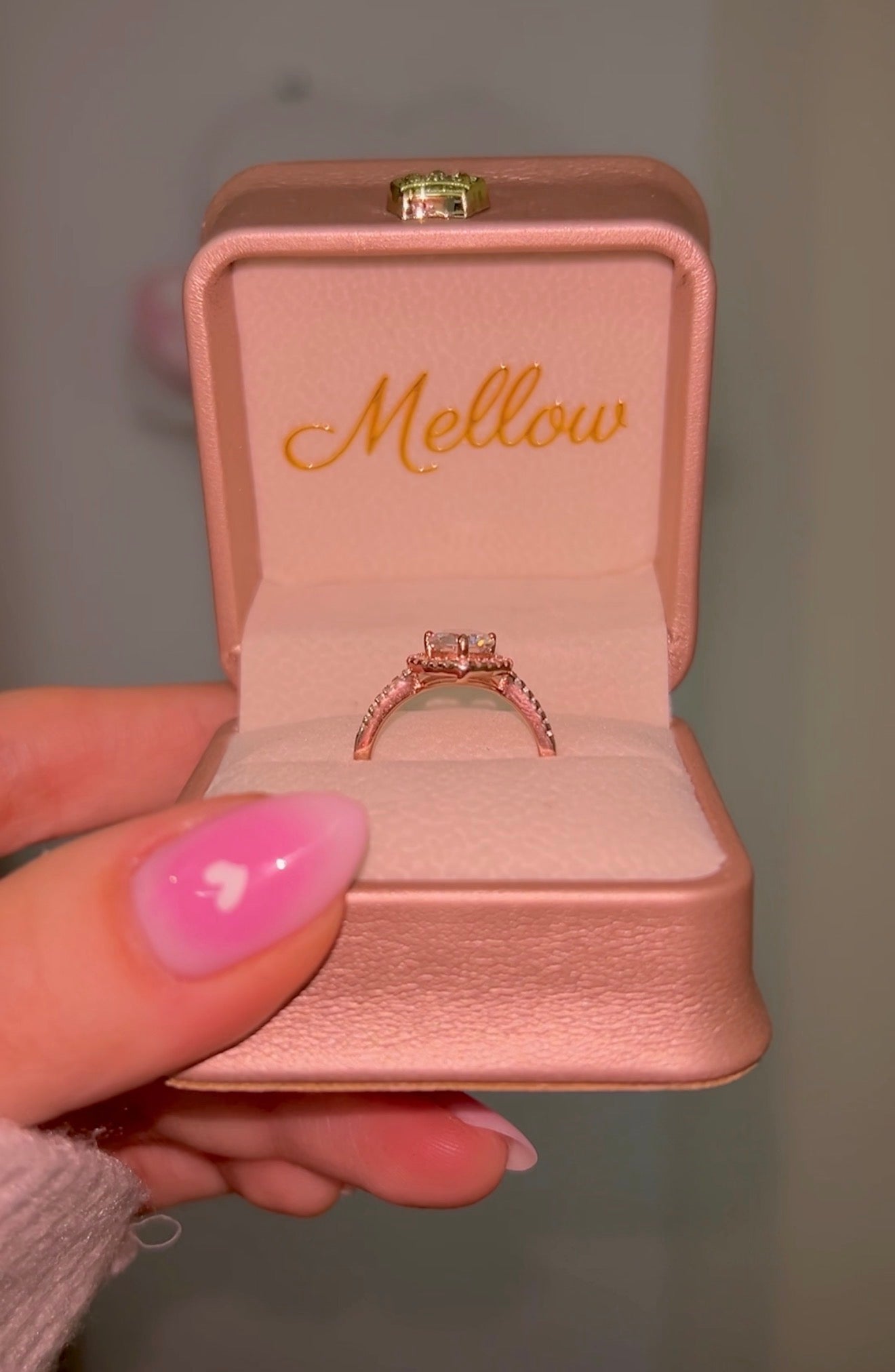 Princess Heart ring oro rosa