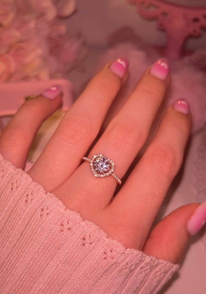 Princess Heart ring oro rosa