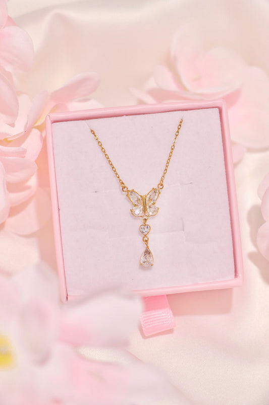 Crystal Flutter necklace