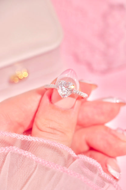 Timeless Love ring transparente