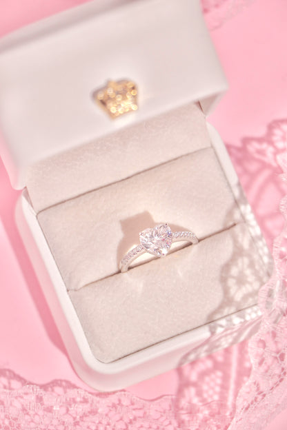 Timeless Love ring transparente