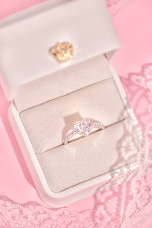 Timeless Love ring transparente