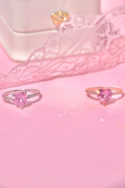 Timeless Love ring Rosa