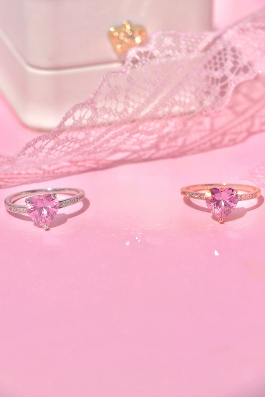 Timeless Love ring Rosa