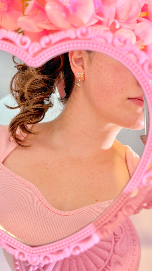 Crystal Flutter earrings