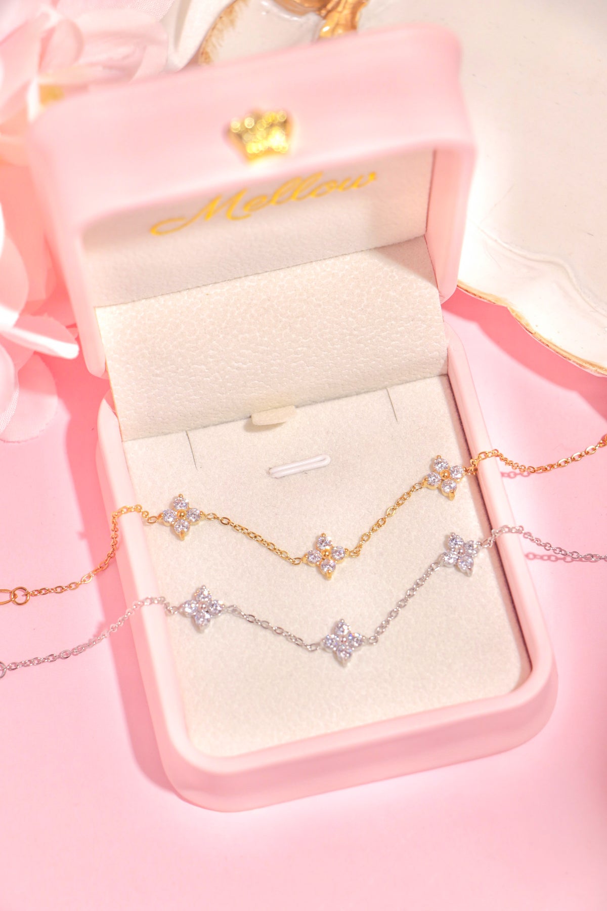 Crystal Blossom bracelet