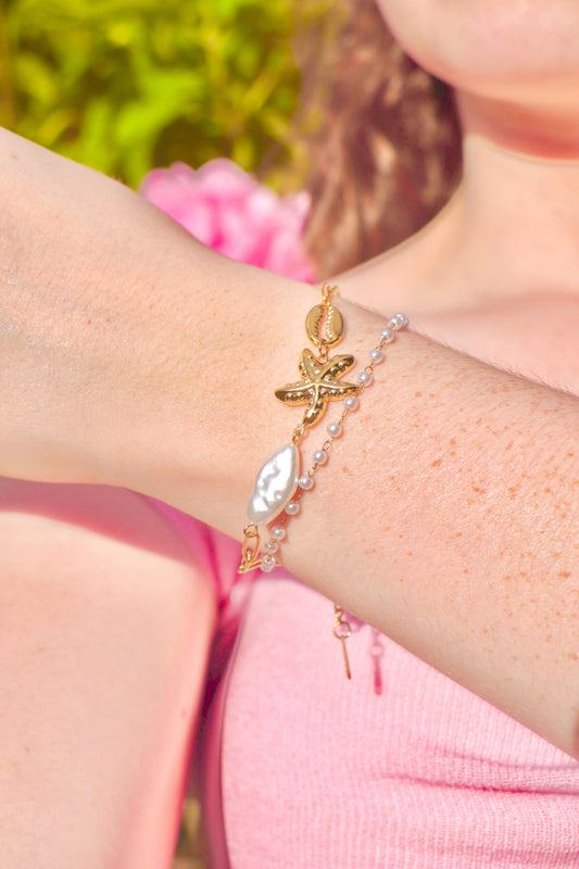 Pearled Sea bracelet