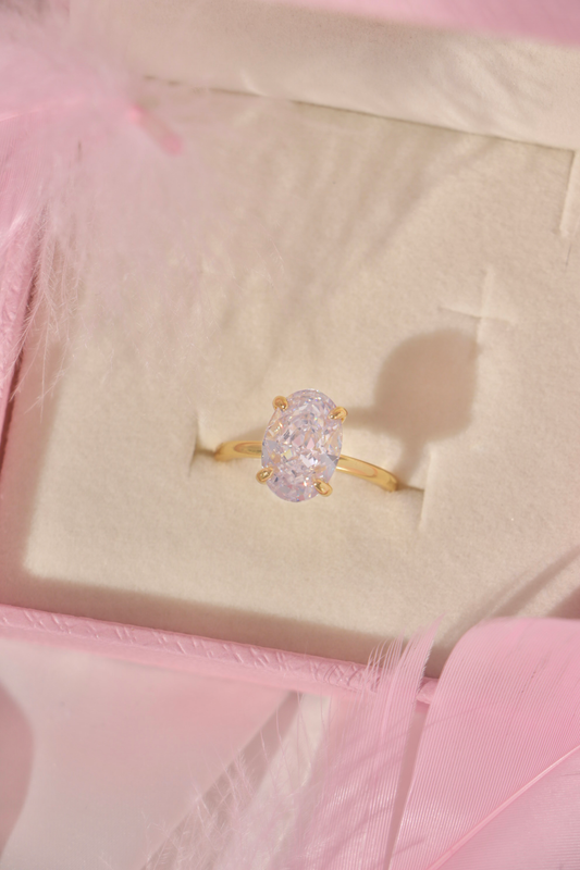 Oval Luster ring
