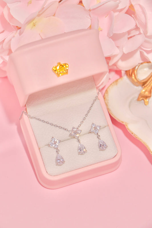 Crystal Blossom Drop set