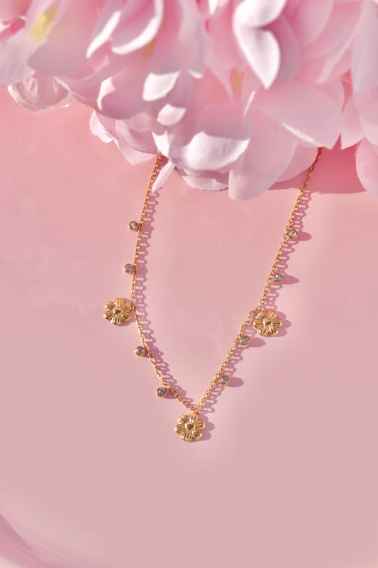 Buttercup Bling necklace