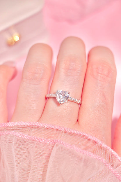 Timeless Love ring transparente
