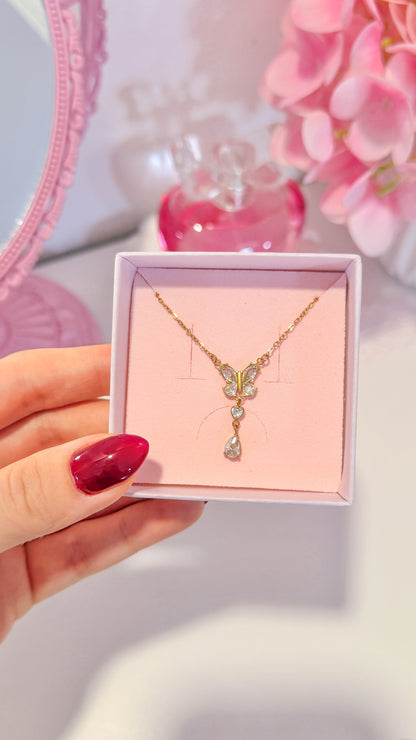 Crystal Flutter necklace