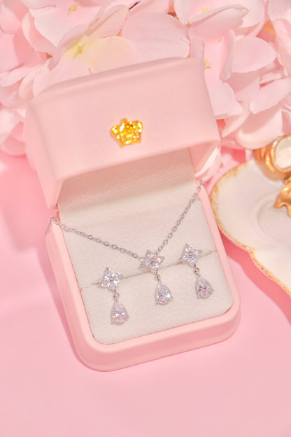 Crystal Blossom Drop set