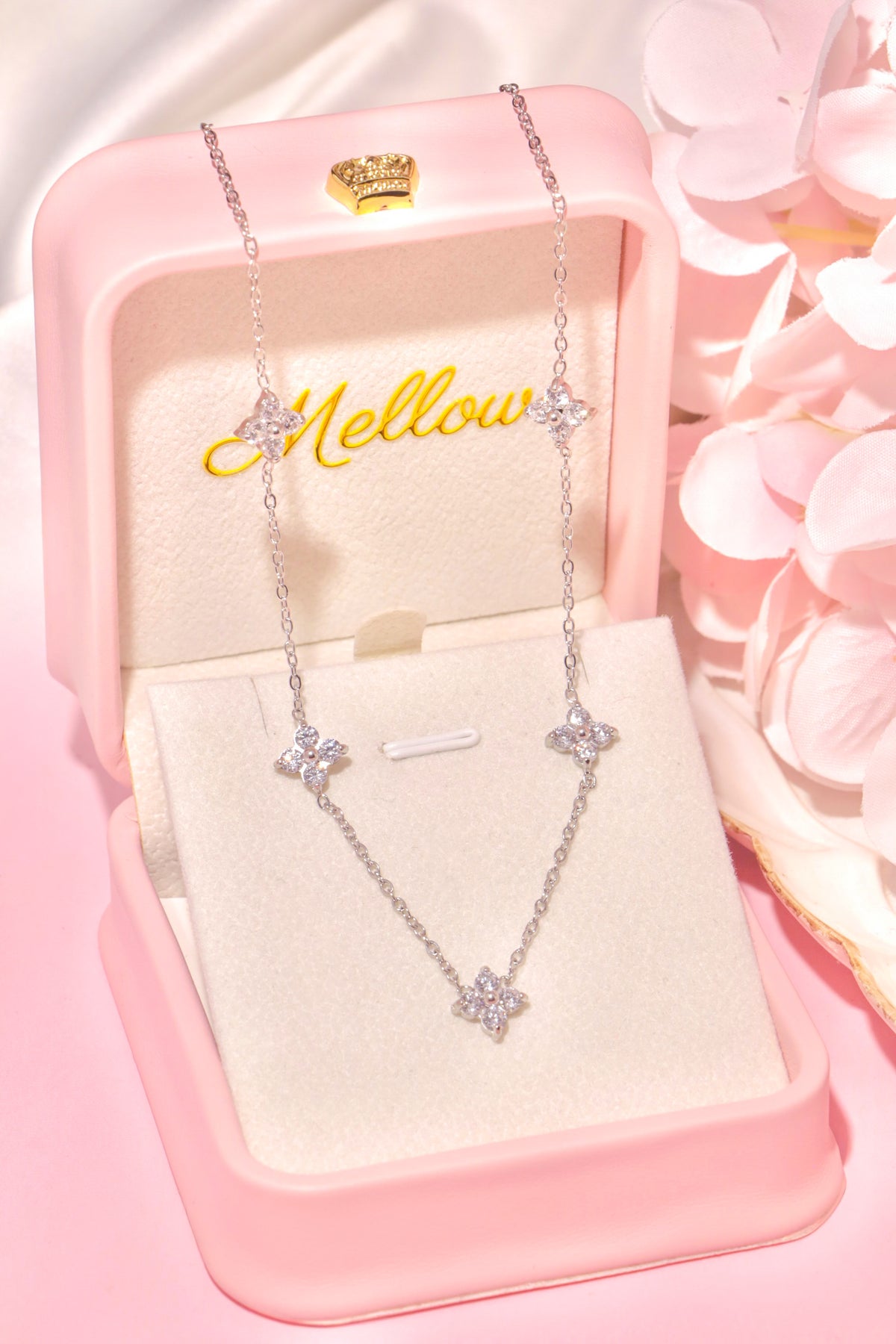 Crystal Blossom necklace