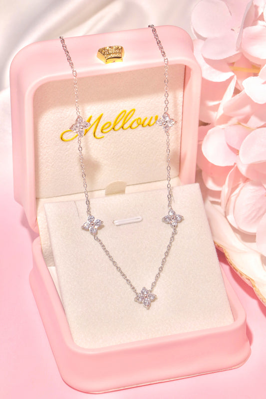 Crystal Blossom necklace
